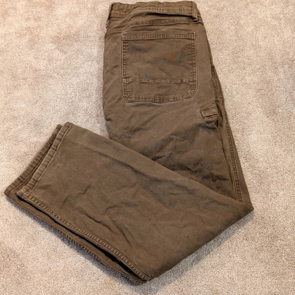 Men's Brown Casual Pants Weatherproof vintage 38x32